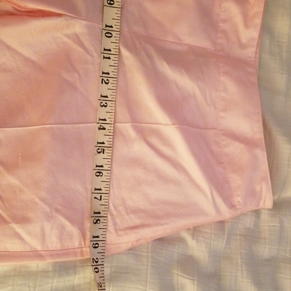 100% silk capris trousers.